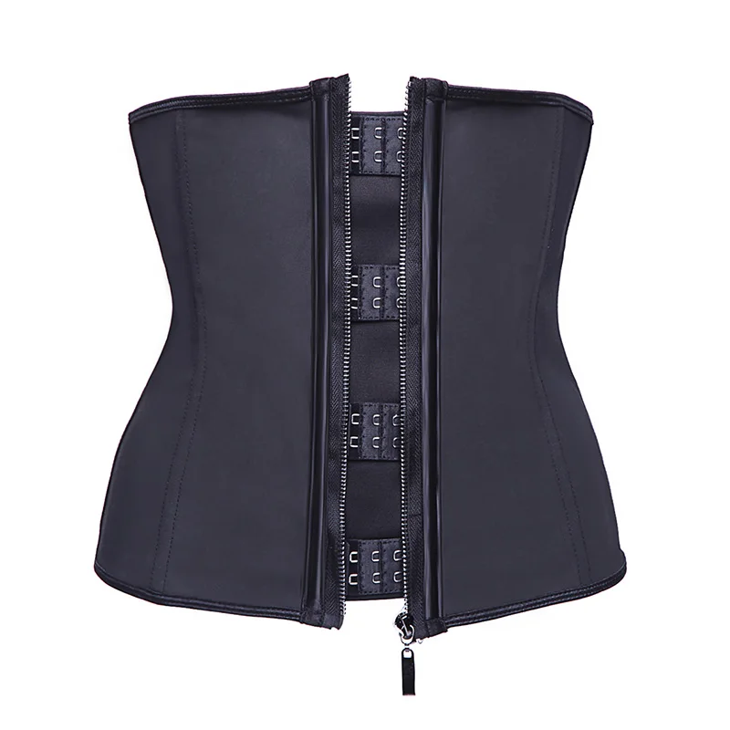 Hooks and Zipper 2 VASLANDA Женский фитнес пояс для похудения коррекция фигуры, тренировка для талии Корректирующее белье тренировка бег тренировка моделирующий ремень - Цвет: Hooks and Zipper 2