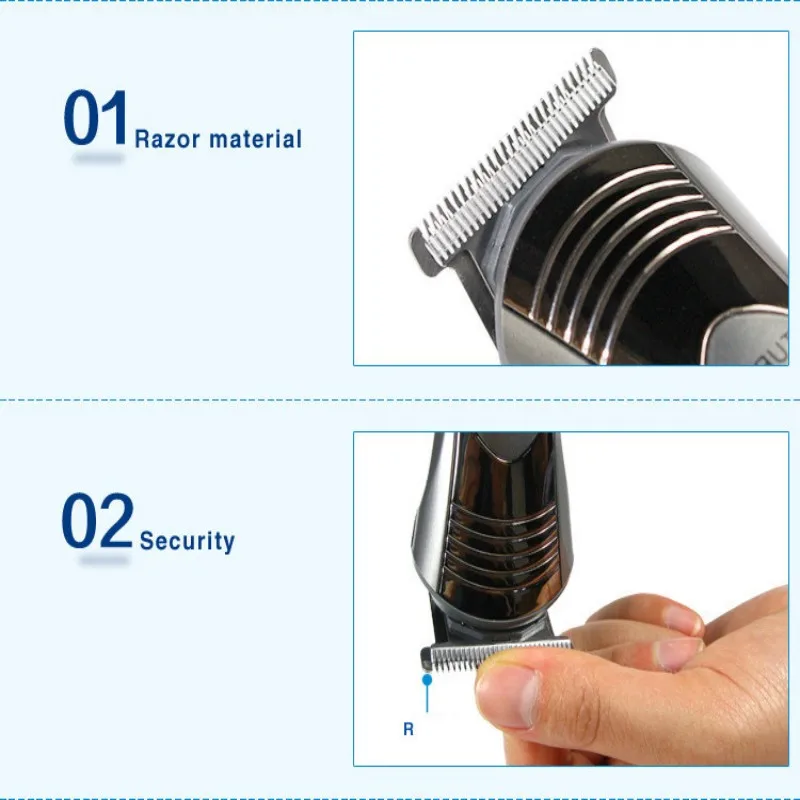 Профессиональная многофункциональная машинка для стрижки волос KEMEI 7 в 1 триммер