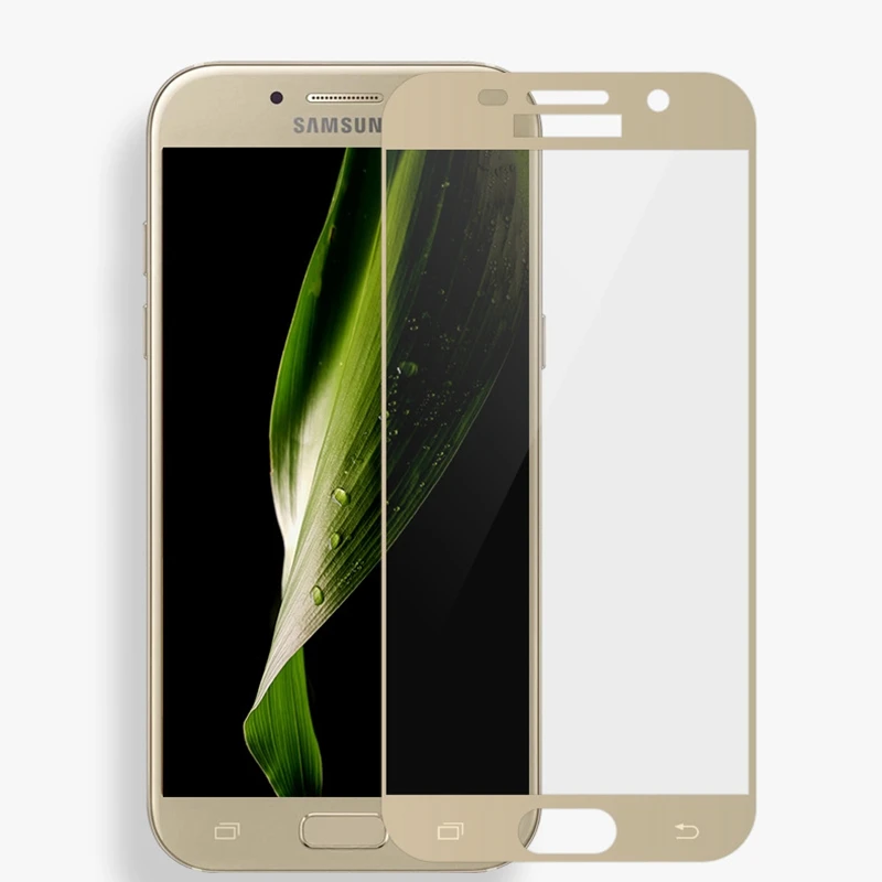 Закаленное стекло с полным покрытием для Samsung Galaxy A3 A5 A7 J3 J7 J5 2017 J2 Prime On 5 S6 S7 Edge
