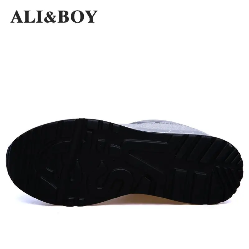 ALI &amp BOY/Демисезонные ботильоны обувь для бега женская спортивная увеличивающая