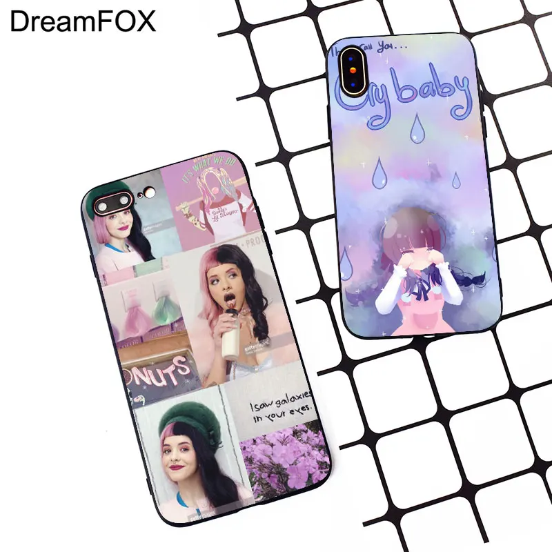 Чехол-накладка M257 Melanie Martinez Crybaby Black Silicone для Apple iPhone 11 Pro XR XS Max X 8 7 6 6S Plus 5 5S 5G SE.