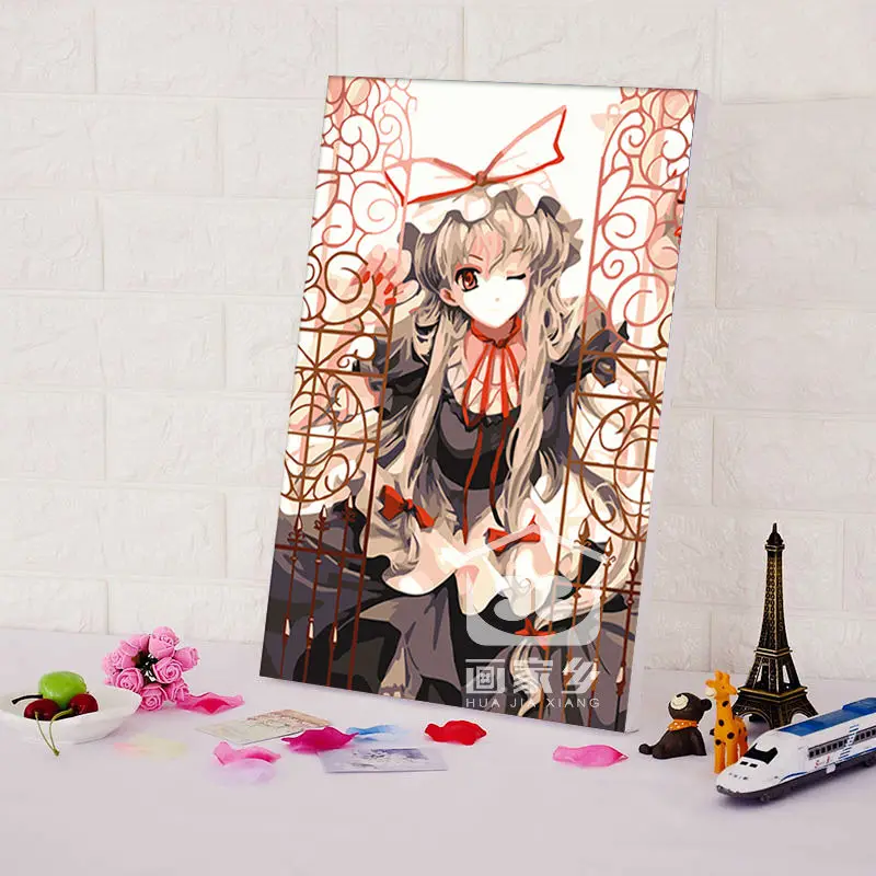 модульные картины Японская игра Touhou Project yakumo юкари хакурей reimu плакат фотографии
