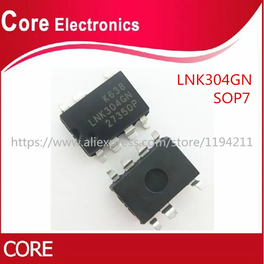 100 шт. LNK304GN LNK304G LNK304 SOP8|Интегральные схемы| |