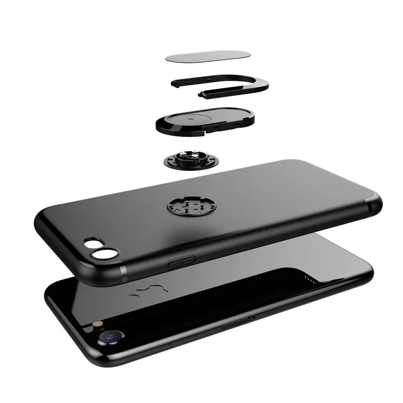 Мягкий чехол из ТПУ для huawei P 20 30 Pro Lite mate 9 10 автомобильный Магнитный всасывающий