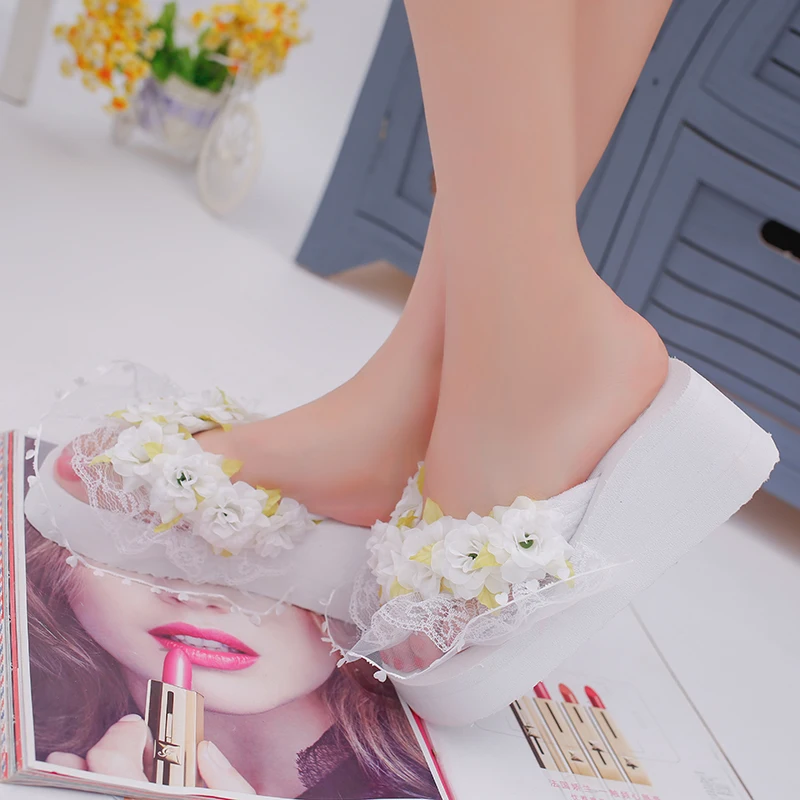 обувь 2020 женская туфли богемный стиль летние шлепанцы платформа на танкетке