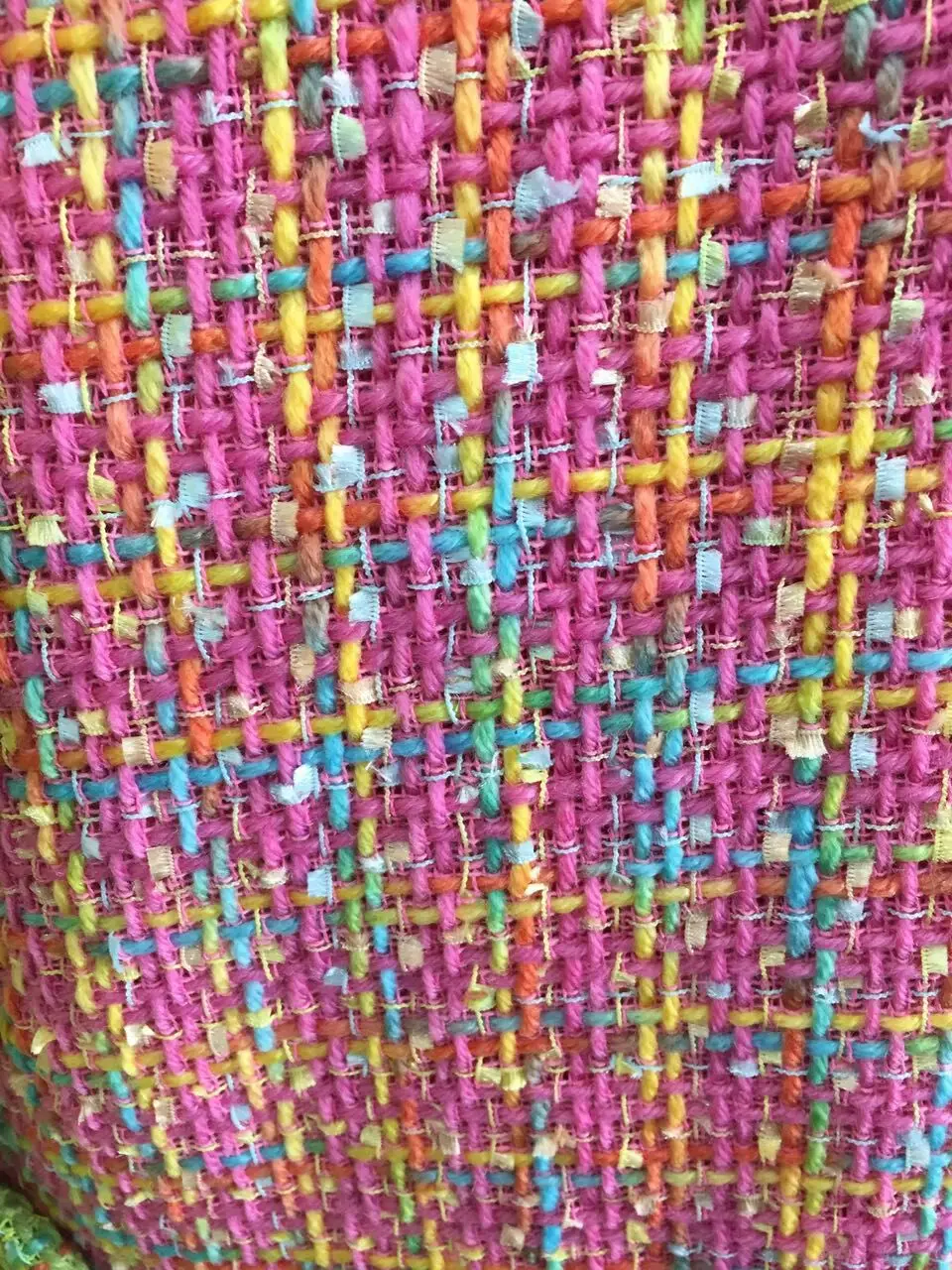 Бесплатная доставка шерстяная твидовая ткань теплый цвет мягкая на ощупь тканая