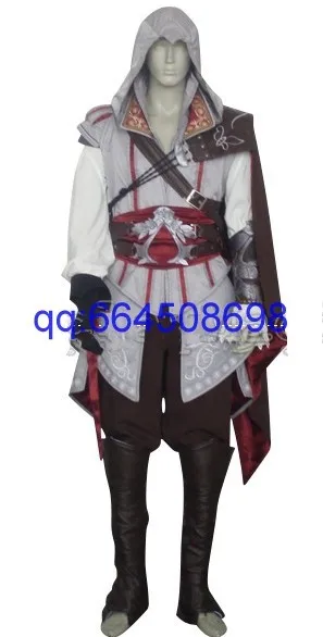 Костюм Эцио аудиторе для взрослых и мужчин костюм Ezio полный на Хэллоуин карнавал