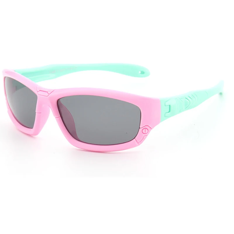 Jomolungma Polarized Kids Sunglasses With Case Boys Girls Baby Fishing Hiking Sport Glasses Outside UV400 Protectio D869 | Спорт и