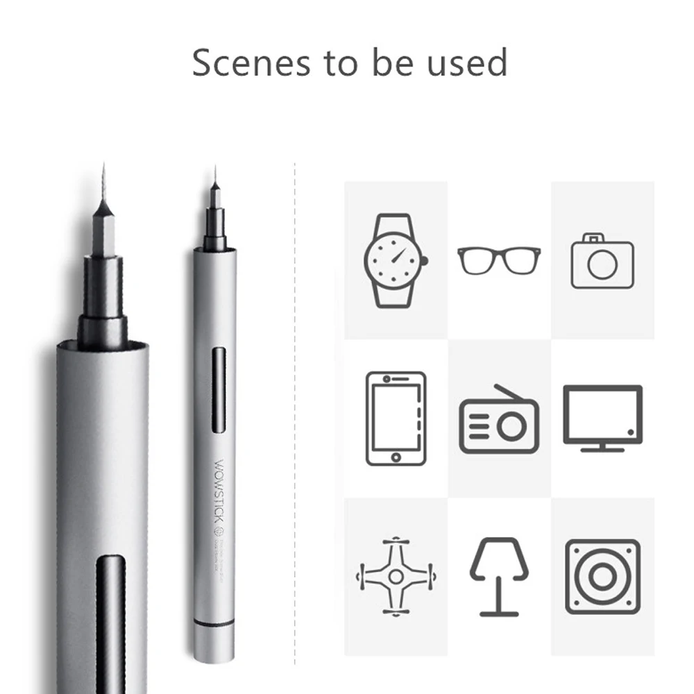 Youpin Wowstick электрическая отвертка 1P + Pro 23 в 1 алюминиевый корпус DIY Ремонтные