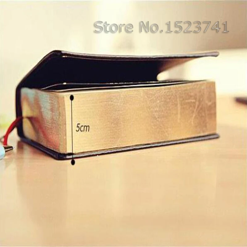 Верь в Библию дневник книга черный Ретро Чехол из искусственной кожи с золотым