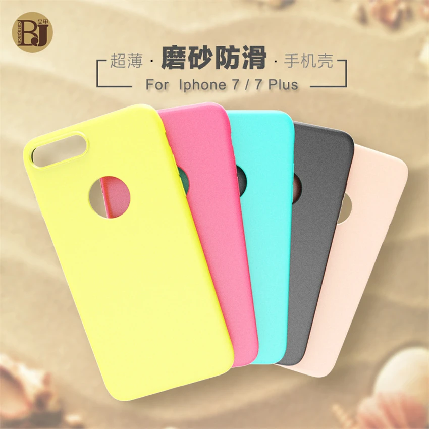 Роскошный чехол Для iPhone 6 s 7 ТПУ Мягкий Оболочки ультра-Тонкий вернуться крышка 360