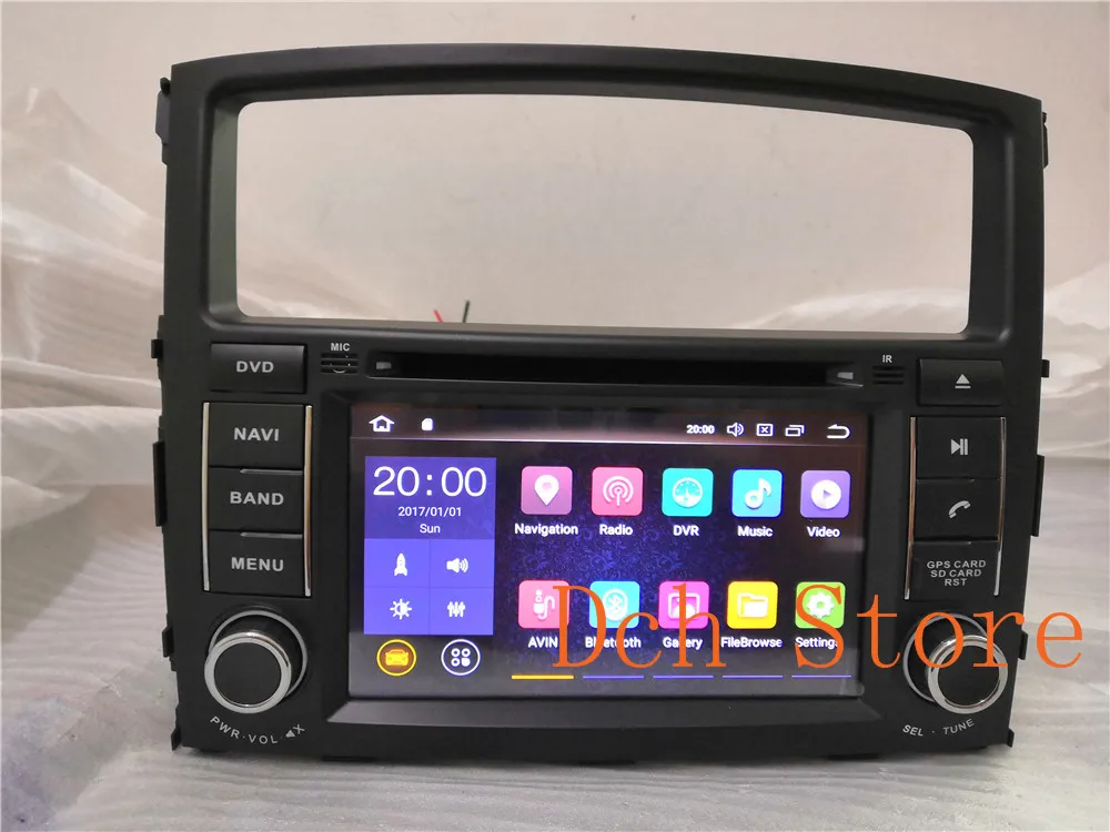 Android 9.0 Car DVD Player gps navigation radio headunit auto multimedia For Mitsubishi Pajero Montero 4G RAM 8 core 64G PX6 | Автомобили
