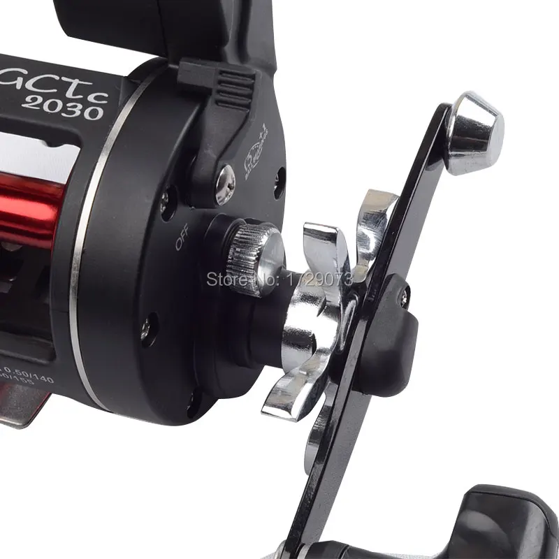Agepoch Рыбалка Троллинг Электрический Счетчик Колеса Мощный Барабанные Тормоза