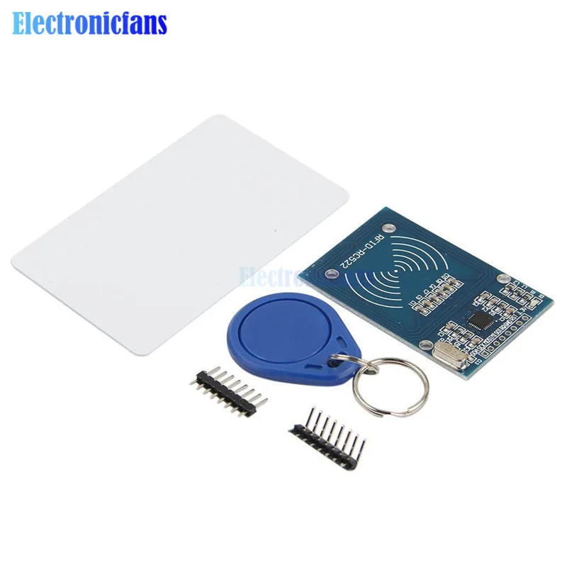 10 комплектов MFRC 522 комплекты RC522 RFID РЧ IC модуль S50 SPI писатель считыватель датчика