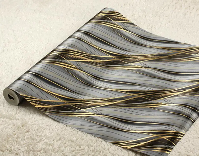 Обои в итальянском стиле из фольги для гостиной современные обои Вертикальную