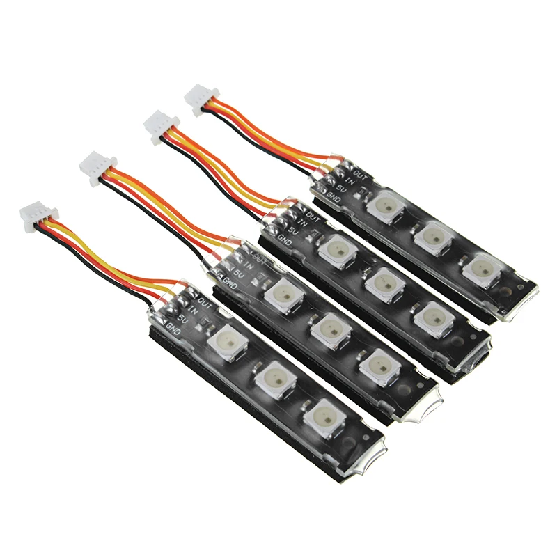 4 шт. Eachine Wizard TS215 Светодиодная лампа для RC моделей FPV гоночный Дрон мультиротор