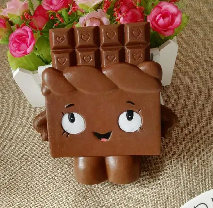 Jumbo мягкие игрушки для детей, медленно поднимающаяся антистрессовая игрушка, кот, гамбургер, фри, мягкая игрушка для снятия стресса, Забавная детская игрушка в подарок