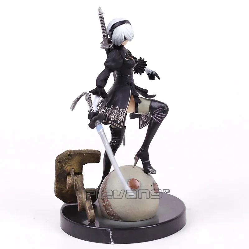 Лидер продаж NieR Automata 2B Йорга № 2 Тип B ПВХ фигурка Коллекционная модель игрушки 14 см