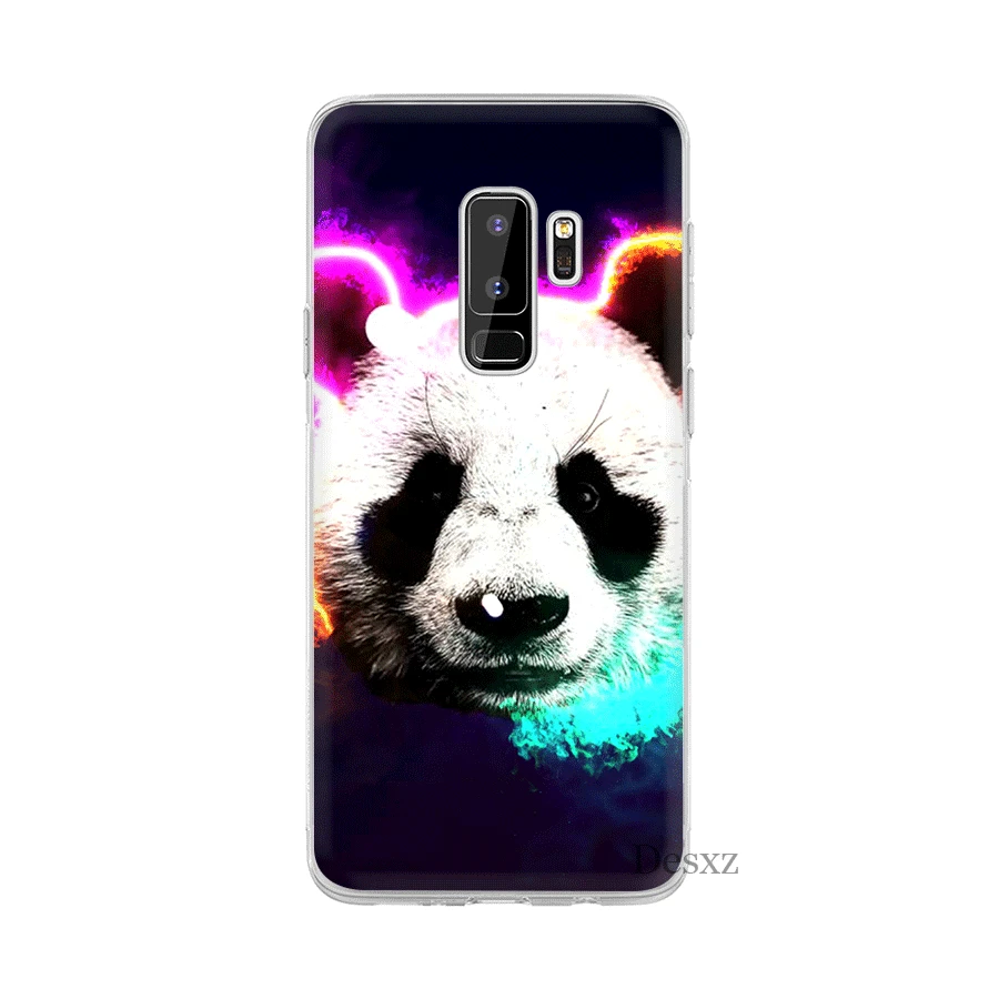 Чехол Panda Dab для Samsung M10 M20 M30 M40 S6 S7 Edge S8 S9 S10 Plus S10e Note 8 9 10 милый чехол | Мобильные