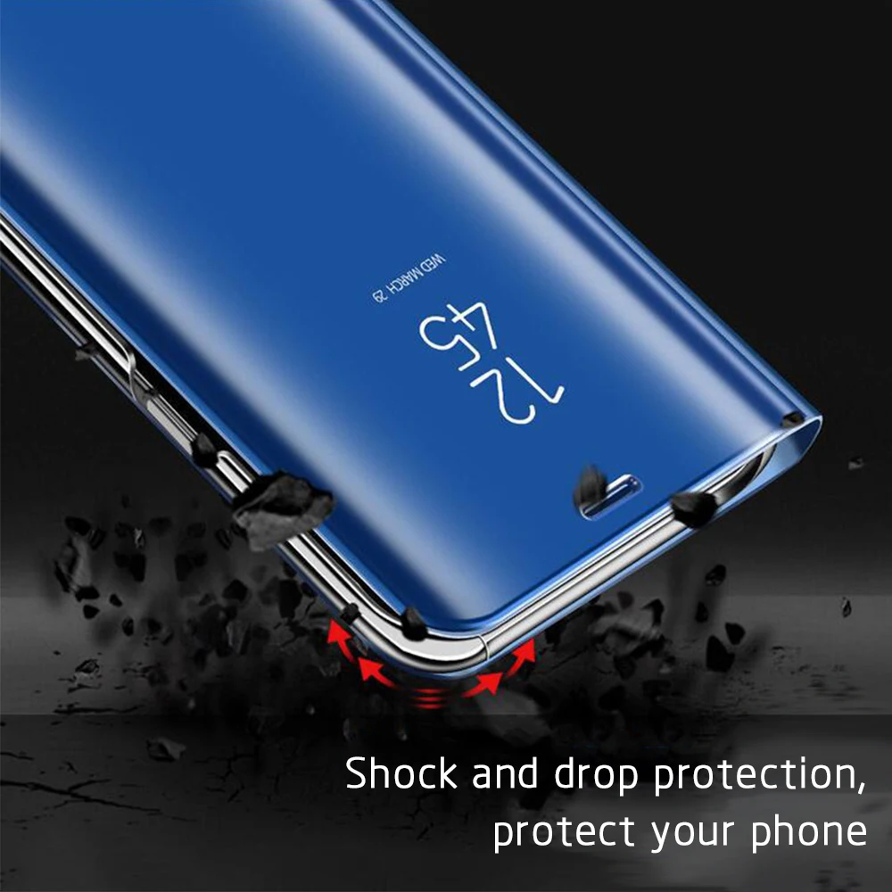 Роскошный прозрачный зеркальный чехол для смартфона iphone XR XS Max X 8 7 6 6s Plus чехлы с