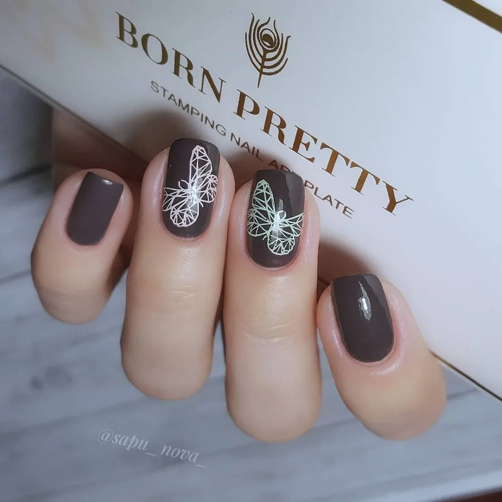 BORN PRETTY фрукты шаблоны для стемпинга Лето фрукты мультфильм Животные геометрический символ текстура Морская звезда цветочный гвоздь штамп пластина