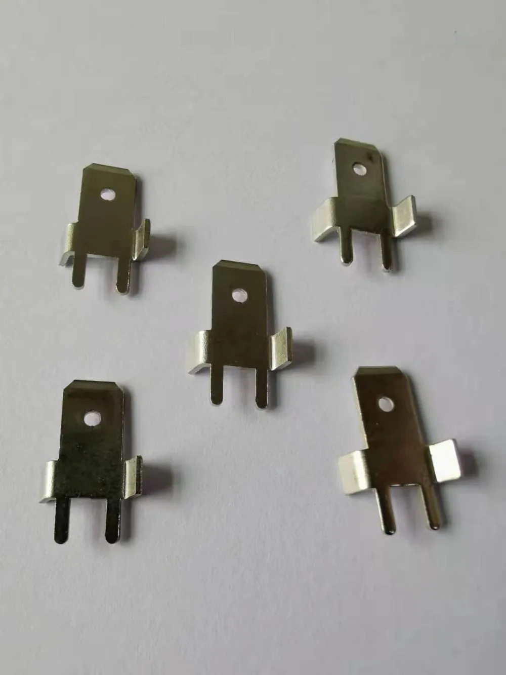 6 3 двойная изогнутая вставка pcb паяльная клемма медная луженая штепсельная