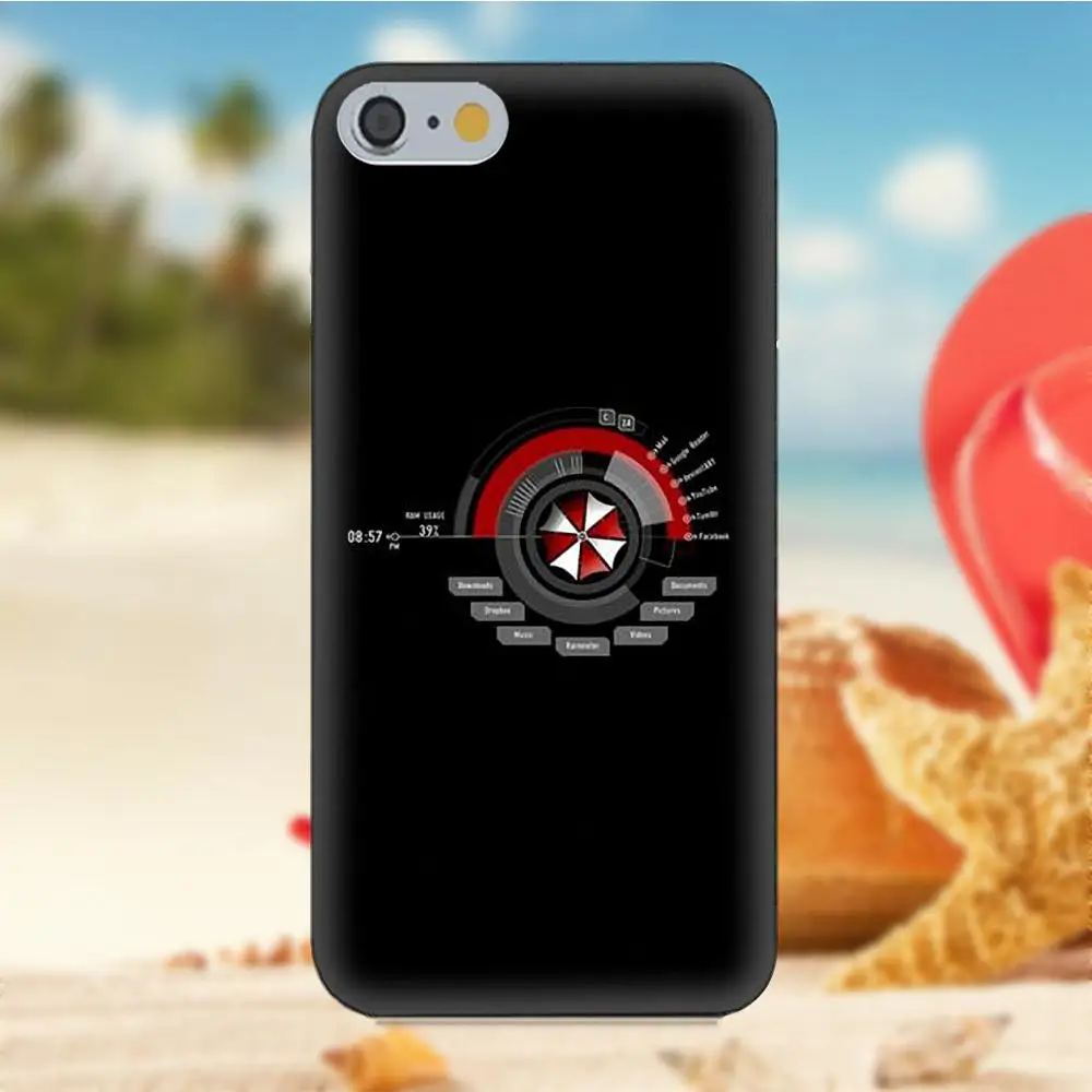 Корпорация Umbrella из кинофильма для iPhone 4S 5S 5C SE 6 S 7 8 Plus X Galaxy Note 5 S9 + большое ядро рrime