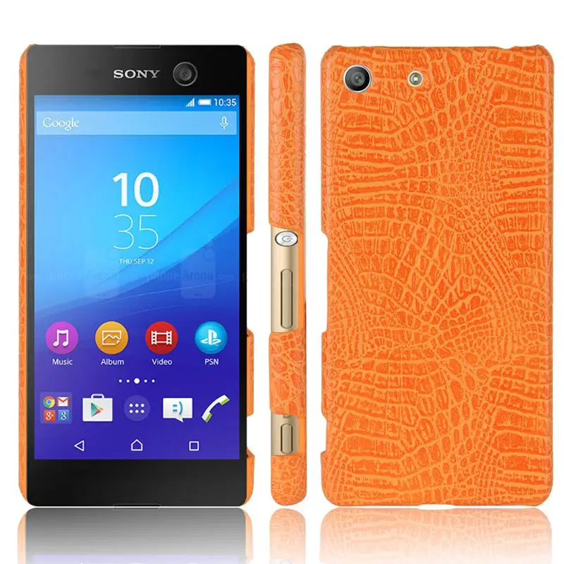 Для Sony Xperia M5 чехол Роскошный с крокодиловым узором кожаный чехол для Sony Xperia M5 E5603 оболочка для Sony Xperia M5 двойной E5633 чехол
