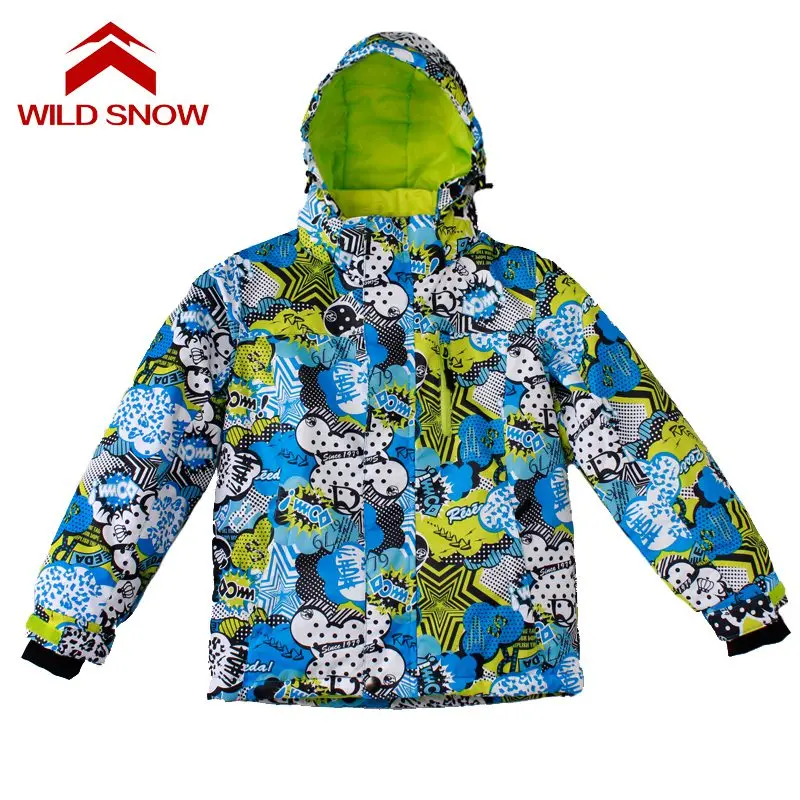 Дикий Снег Обувь для мальчиков девочек лыжный Наборы ухода за кожей зимние