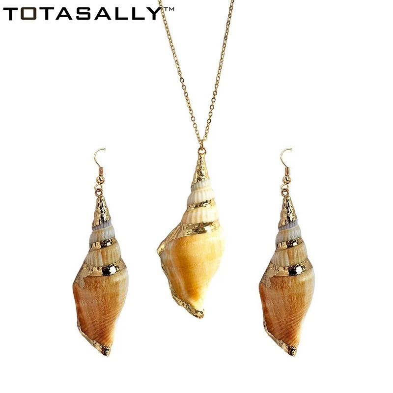 Женское ожерелье с ракушками TOTASALLY модное элегантное украшение для вечерние
