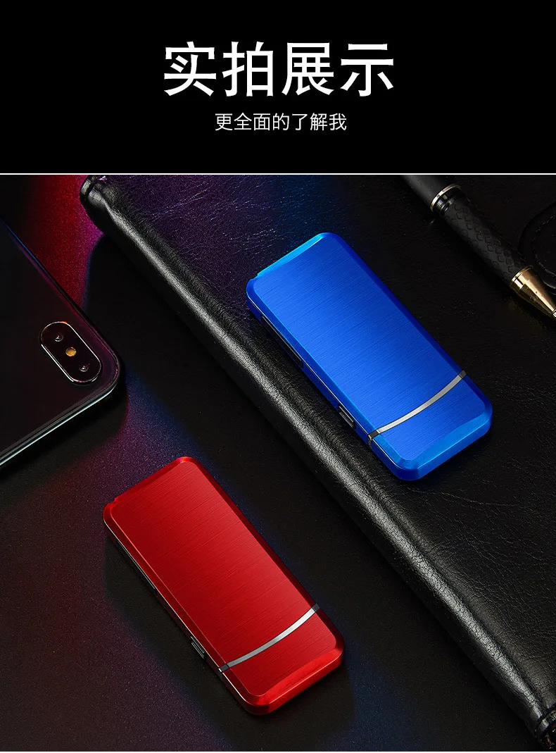 Электронная сигарета USB Зажигалка двойная дуга импульсная USB перезаряжаемая Зажигалка плазменная ветрозащитная беспламенная курительная электрическая зажигалка