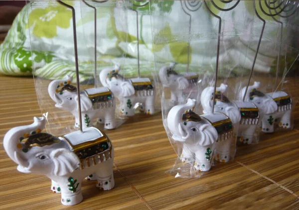 Прямая продажа с фабрики 24 шт./лот держатель для карт изображением белого слона