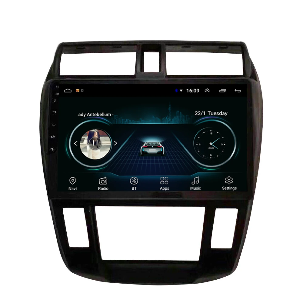 Автомобильный gps встроенный Wifi с мультимедийным плеером bluetooth мультисенсорный