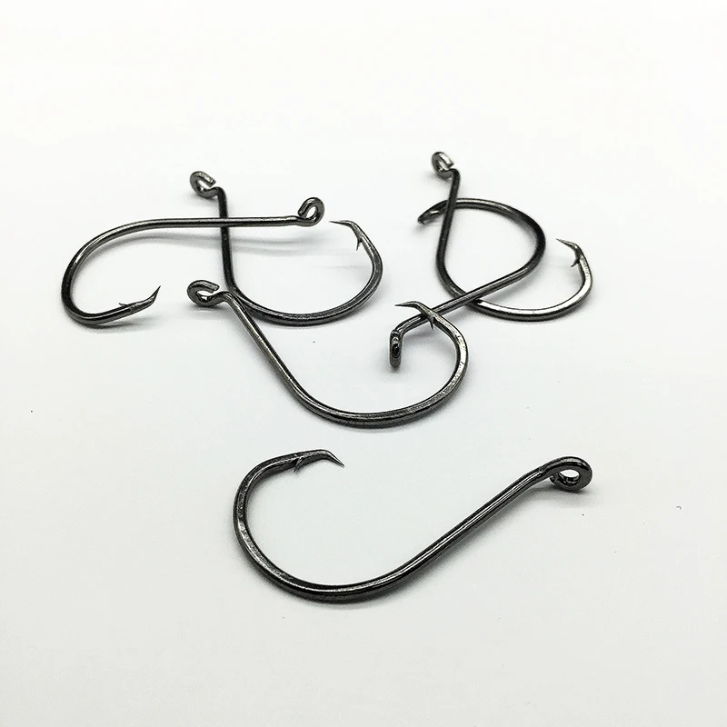 20 шт. рыболовные крючки из высокоуглеродистой стали|saltwater fishing hooks|fishing hookhook size |