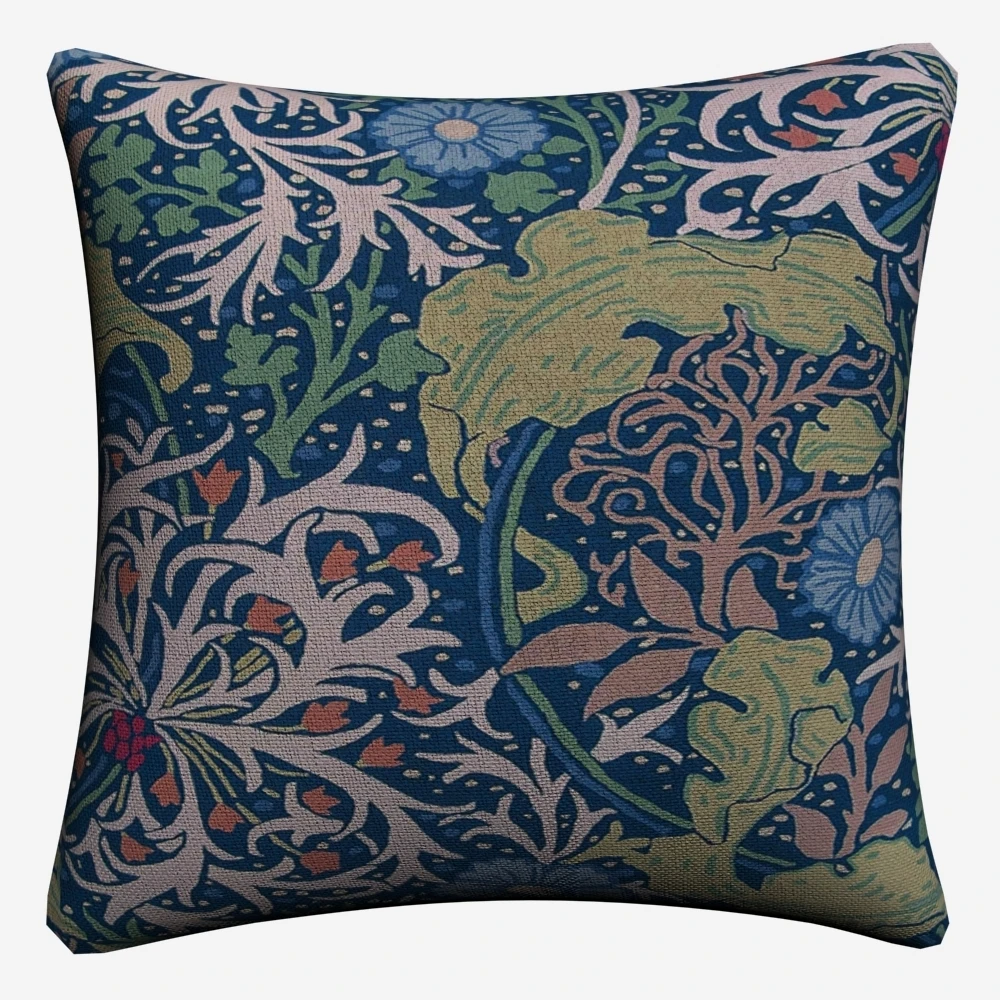 William Morris с абстрактным рисунком в виде Декоративная Подушка Чехол для дивана размером 45*45 см белье Чехлы домашнего декора Подушка Чехол для подушки