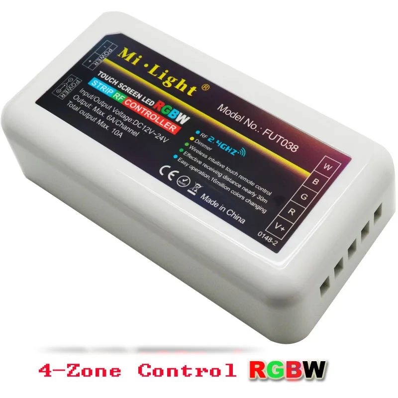 

Светодиодная лента Mi светильник, DHL, 50 шт., 12 В постоянного тока, RGBW, Wi-Fi, 4 канала, 2,4 ГГц, беспроводная, 4 зоны, 24 а, макс. для управления, Светодиодная лента RGBW