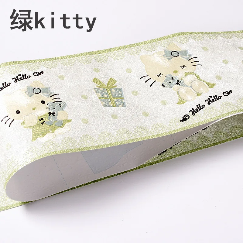 5 м самоклеящиеся обои ПВХ Водонепроницаемый линия талии границы ванная туалет