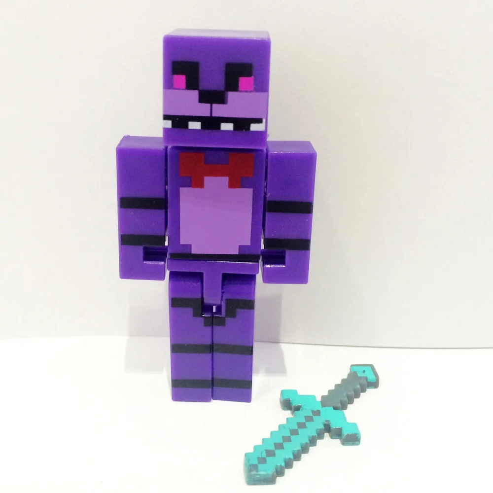 

Skyleshine 8pcs/set Five Nights At Freddy's Foxy Chica Bonnie Freddy Action Figures Kid Toy For Birthday Gift