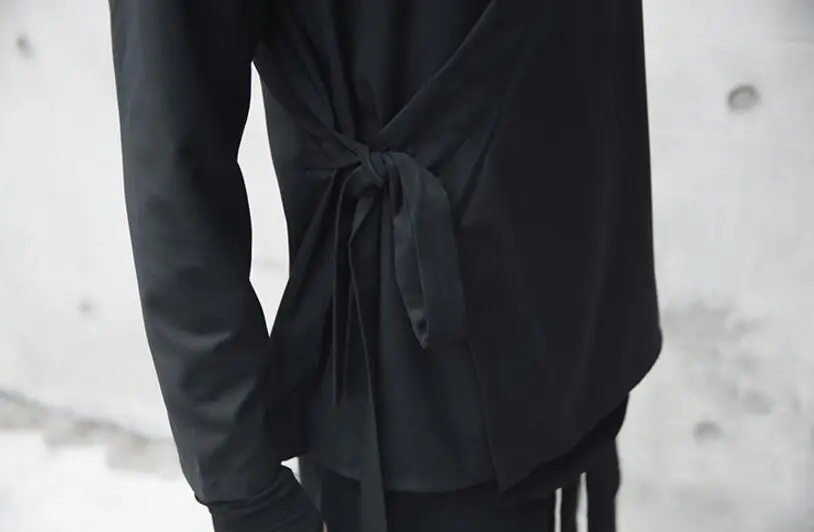 Мужской новый модный оригинальный винтажный кардиган Hanfu с длинным рукавом