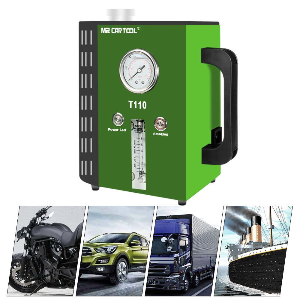 MR CARTOOL T110 автомобильный Дымомер генератор дыма детектор утечки для труб