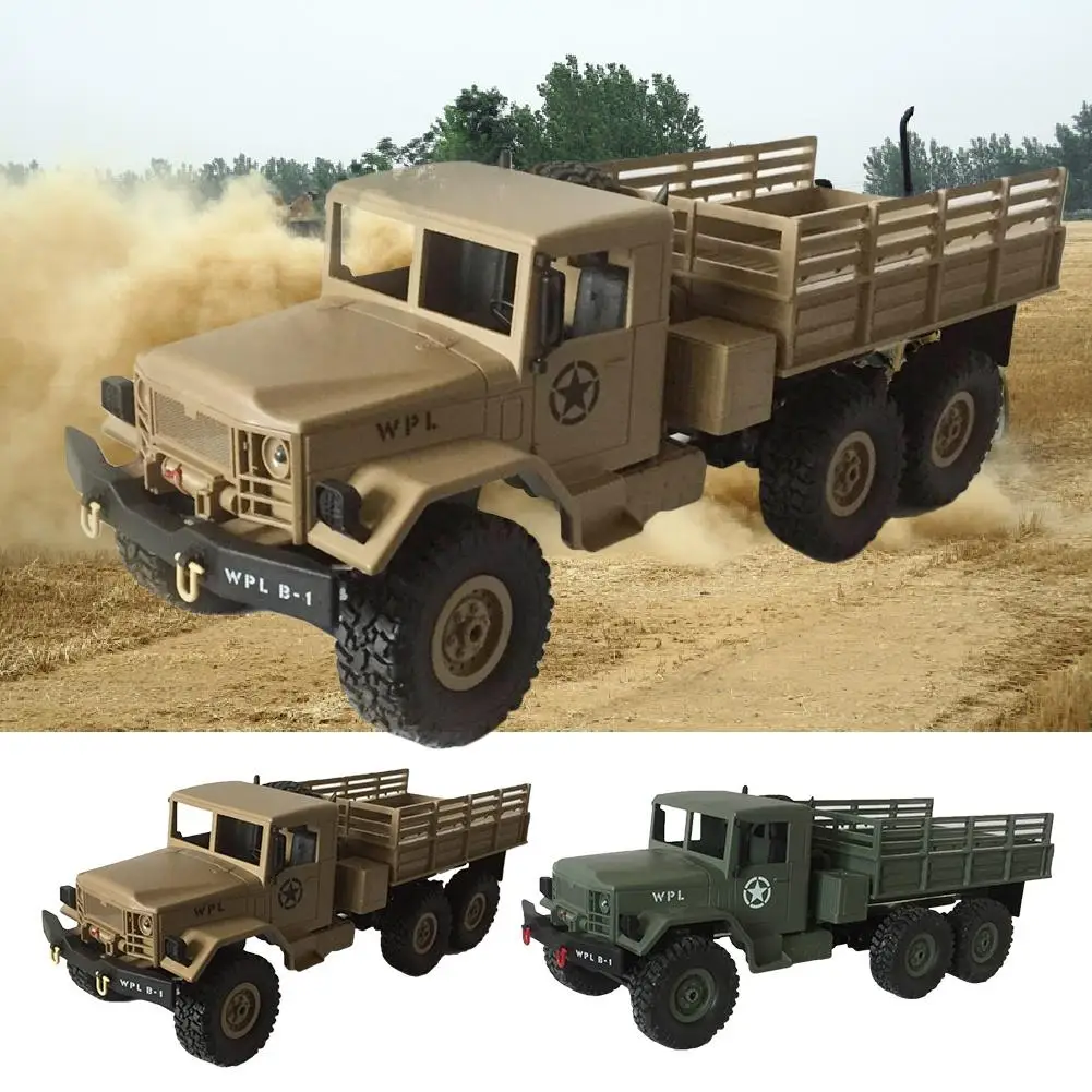 WPL 1/16 RC автомобильные игрушки 6WD внедорожный автомобиль с беспроводным радио