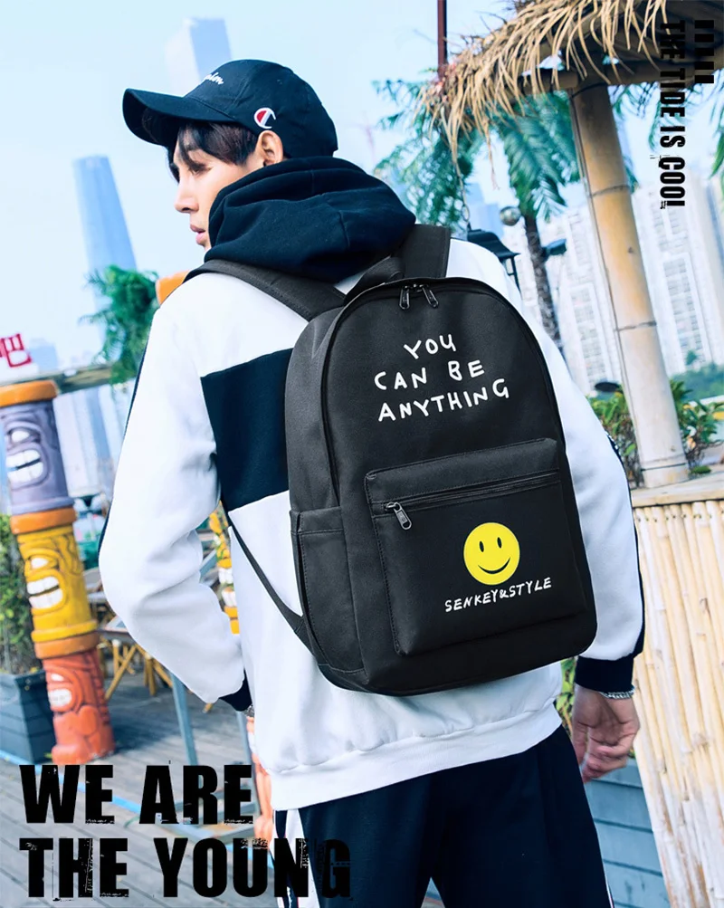 Новый тренд 2019 школьная сумка для студентов с индивидуальным рисунком Детская