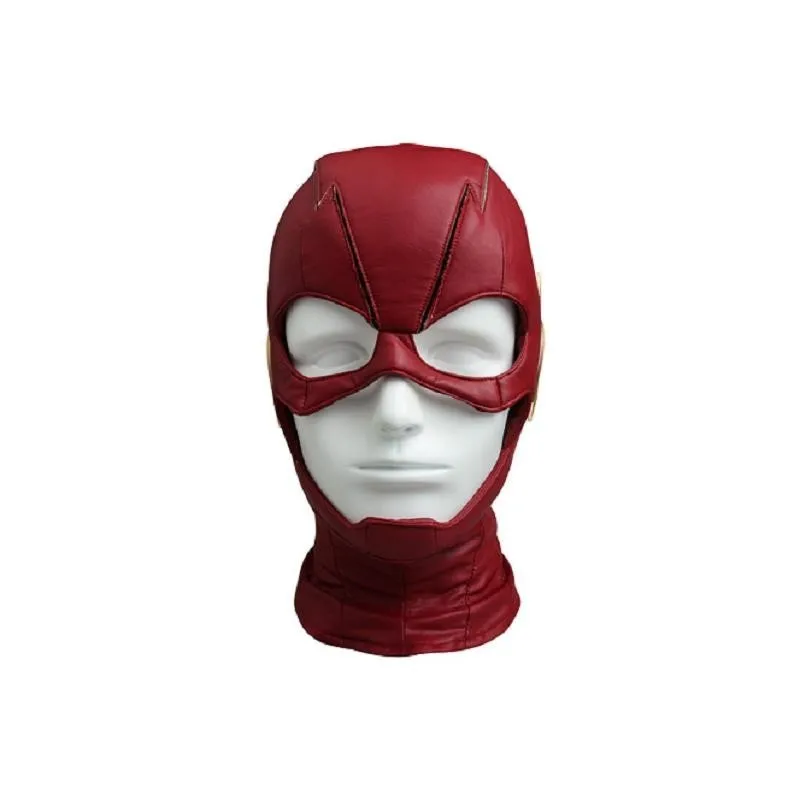 Флэш сезон 4 косплэй Барри Аллен костюм Dc Comics куртка супергероя Хэллоуин маска для взрослых для мужчин индивидуальный заказ кожаное пальт