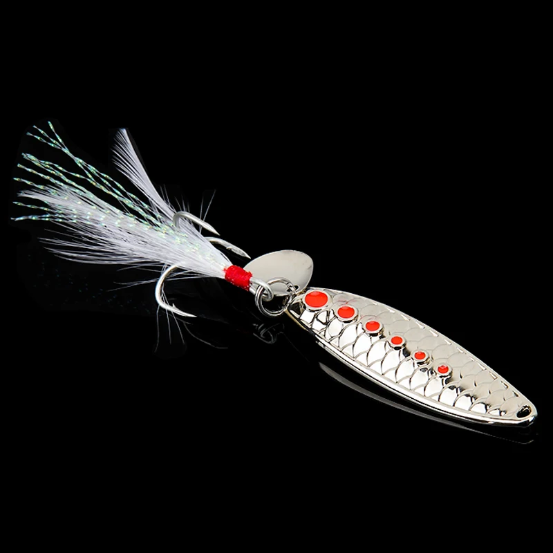 TSURINOYA Metal Spoon Bait 10g/15g/20g Hard Gold Silver Fishing Spinner Pesca Peche Wobblers | Спорт и развлечения