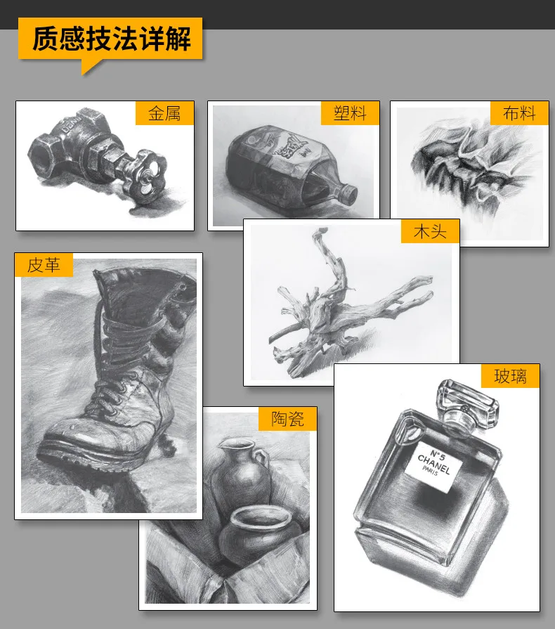 Новые наброски для абсолютных начинающих книжных карандашей рисования базовый