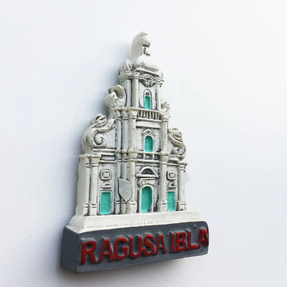 BABELEMI 1 шт. Ragusa Ibra Сицилия Италия магнит на холодильник церковь ди Сан-джузепе