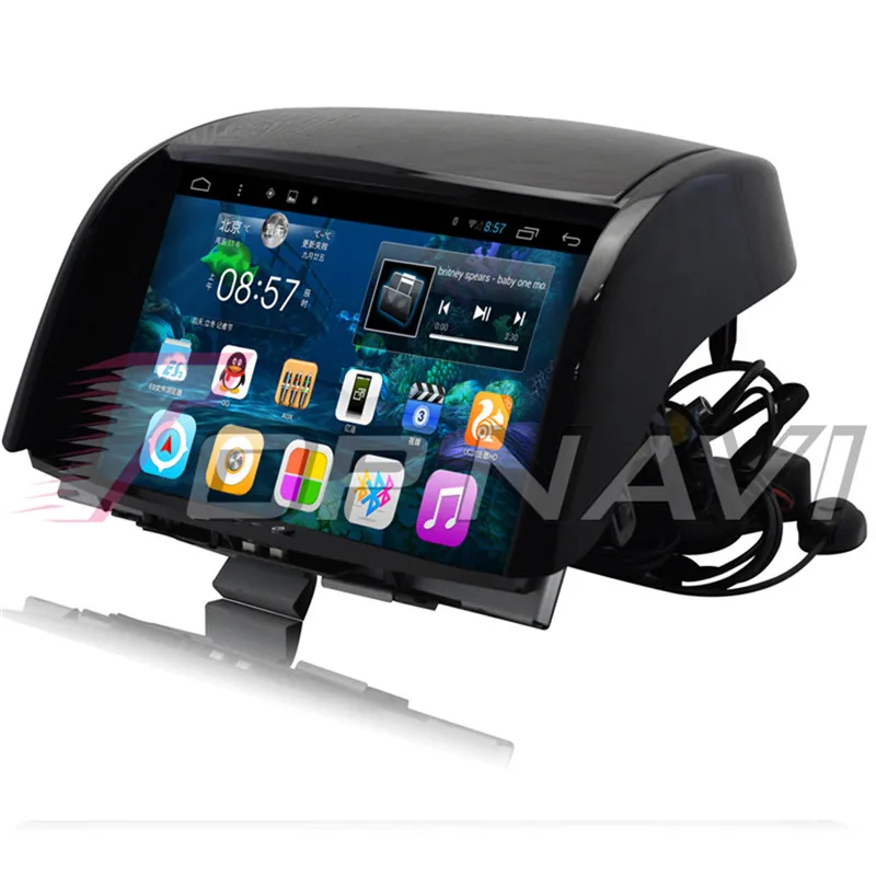 Topnavi Android 6,0 Авторадио плеер для Koleos 2009 2010 2011 2012 2013 Стерео gps навигация без vd