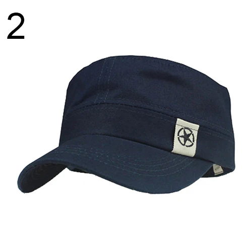 Мужская модная Регулируемая бейсбольная кепка с рисунком звезды плоская дышащая