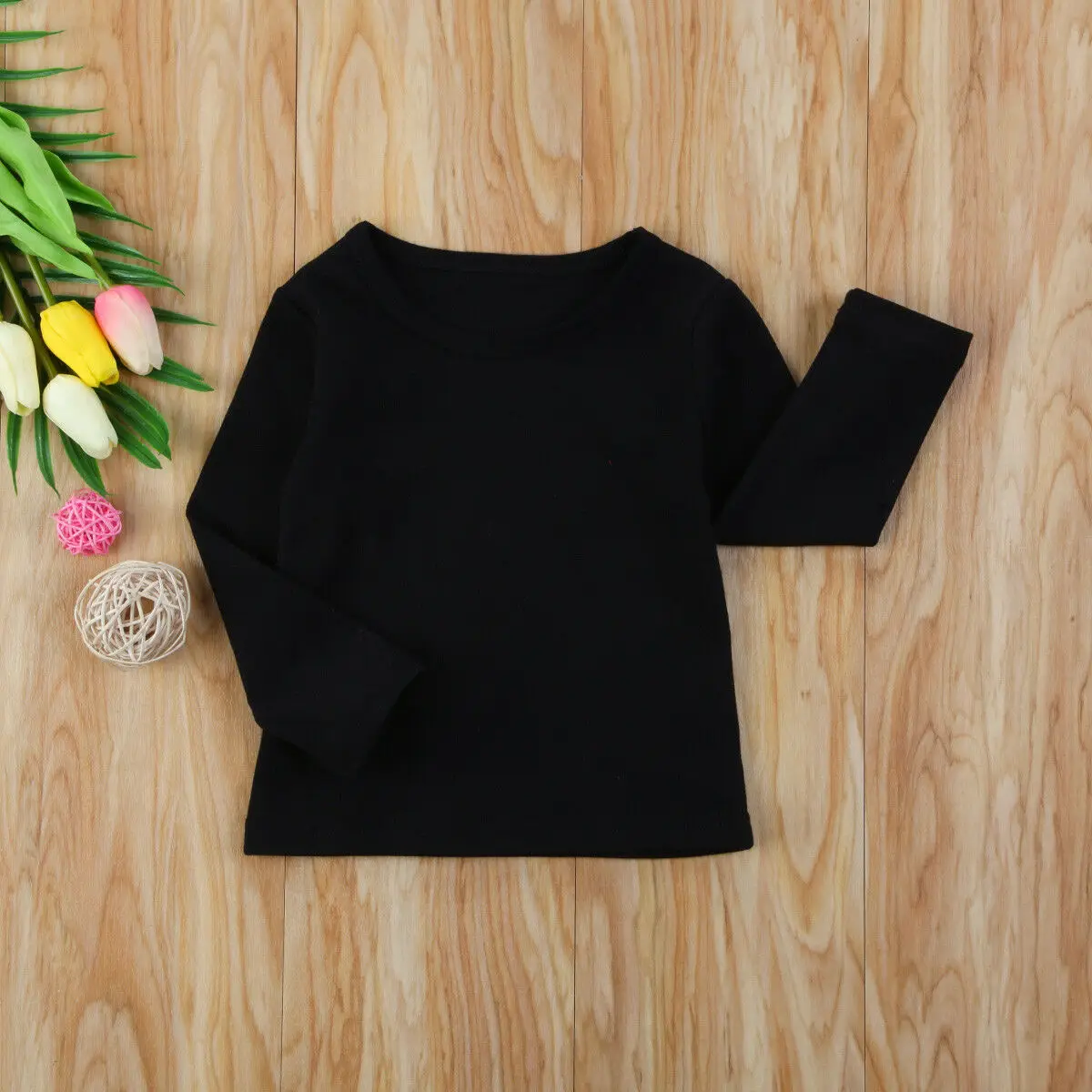 Winter Fashion Casual Boy Girl Hoodies Newborn Kids Baby Boys Girls Tops T-shirt Long Sleeve Cotton Clothes 6M-5Years | Мать и ребенок