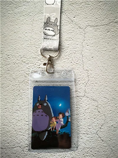 1 шт. наклейки My neighter totoro из ПВХ именованный держатель для карт идентификационный